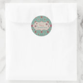 Rond Sticker de Noël classique 2 (Sac)