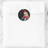 Rond Sticker de Noël très Berry (Sac)