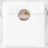 Rond Sticker de nom d'orchidée (Sac)