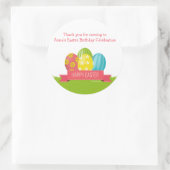 Rond Sticker de Pâques (Sac)