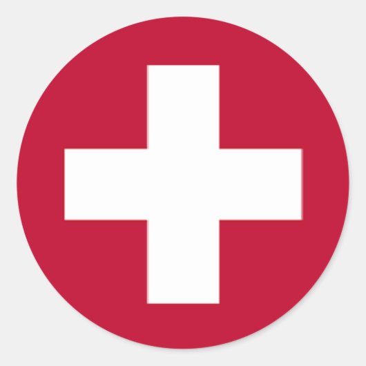 Rond Sticker de patrouille - Quatre (Devant)