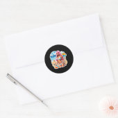 Rond Sticker de plage Nicki Minaj (Enveloppe)