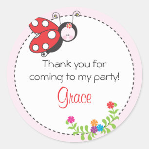 Rond Sticker de préférence pour l'anniversaire de Ladyb