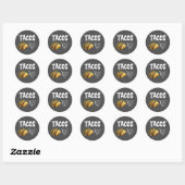 Rond Sticker de prière TACOS (Feuille)