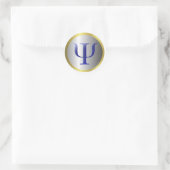 Rond Sticker de psychologie (Sac)