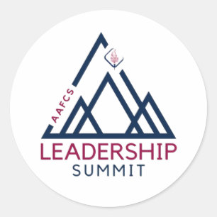 Rond Sticker de ronde du sommet du leadership