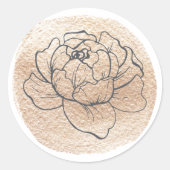 Rond Sticker de scellage (Devant)