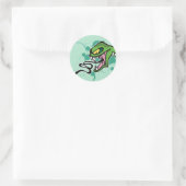 Rond Sticker de serpent (Sac)