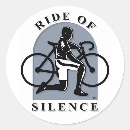Rond Sticker De Silence (Devant)