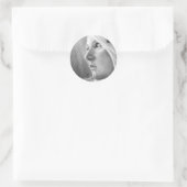 Rond Sticker de sirène à courant sombre (Sac)