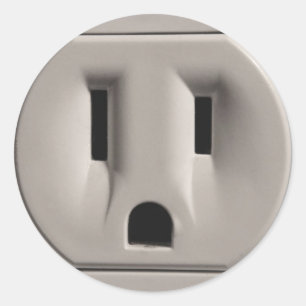 Rond Sticker de sortie