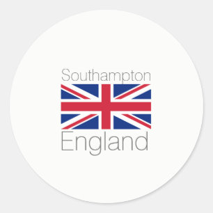 Rond Sticker de Southampton, Angleterre