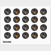 Rond Sticker de stratégie de sortie (Feuille)