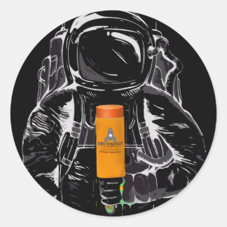 Rond Sticker de stratégie de sortie