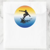 Rond Sticker de surf (Sac)