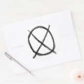 Rond Sticker de symbole de l'opérateur (Enveloppe)