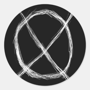 Rond Sticker de symbole de l'opérateur