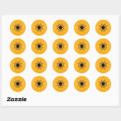 Rond Sticker de symbolologie de Darkbane (Feuille)