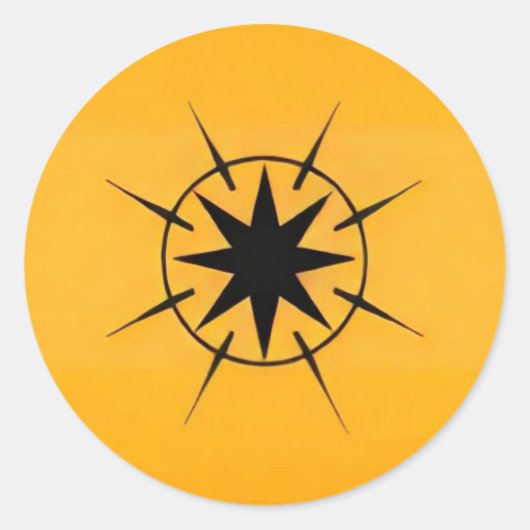 Rond Sticker de symbolologie de Darkbane (Devant)
