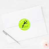 Rond Sticker de tennis 1 (Enveloppe)
