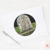 Rond Sticker de Tombstone (Enveloppe)