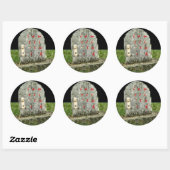 Rond Sticker de Tombstone (Feuille)