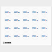Rond Sticker de transformation (Feuille)
