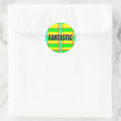 Rond Sticker de travail fantastique (Sac)