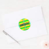 Rond Sticker de travail fantastique (Enveloppe)