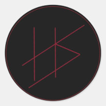 Sticker de tristesse hellénique