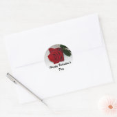 Rond Sticker de Valentine (Enveloppe)