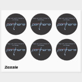 Rond Sticker de Winnipeg, 3 pouces (Feuille)