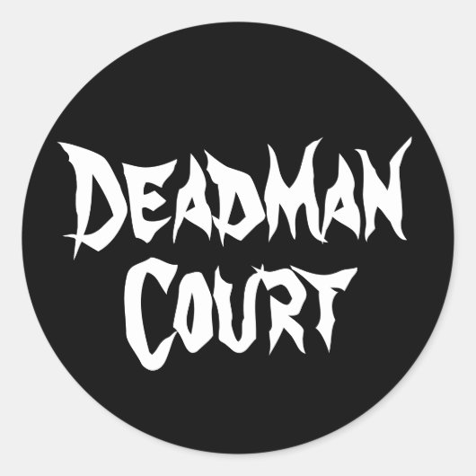Rond Sticker Deadman (Devant)