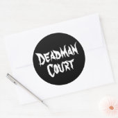 Rond Sticker Deadman (Enveloppe)