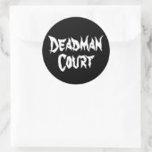 Rond Sticker Deadman (Sac)