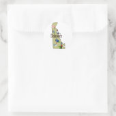Rond Sticker Delaware (Sac)