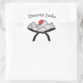 Rond Sticker Denver Judo (Sac)