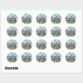 Rond Sticker - Design 1 (Feuille)