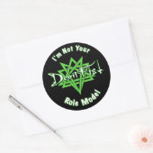 Rond Sticker DevilFist (Enveloppe)