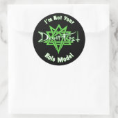 Rond Sticker DevilFist (Sac)