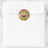 Rond Sticker d'expression en gras (Sac)
