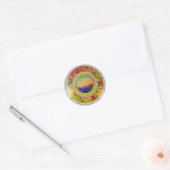 Rond Sticker d'expression en gras (Enveloppe)