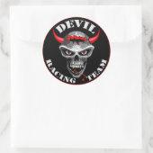 Rond Sticker diable (Sac)