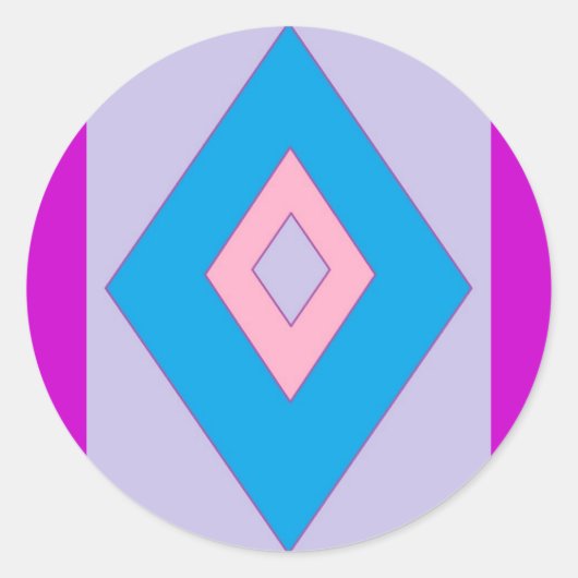 Rond Sticker Diamonds (Devant)