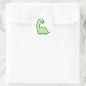 Rond Sticker Dinosaur (Sac)