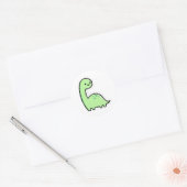 Rond Sticker Dinosaur (Enveloppe)