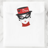 Rond Sticker "Diva I" (Sac)