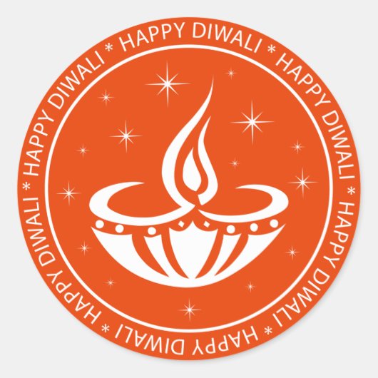 Rond Sticker Diwali (Devant)