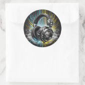 Rond Sticker DJ (Sac)