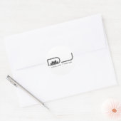 Rond Sticker DJ (Enveloppe)
